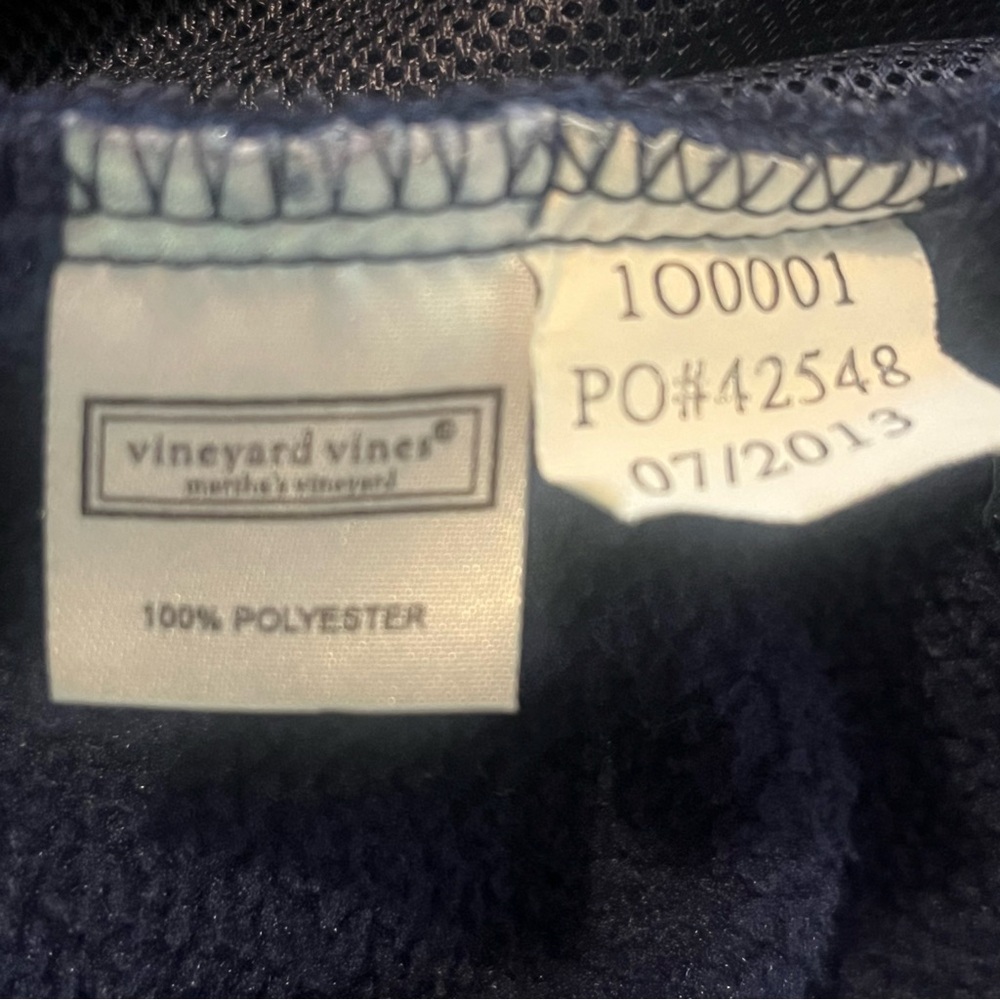 VINEYARD VINES Men's Mountain Sweater Fleece Vest - Picture 12 of 13